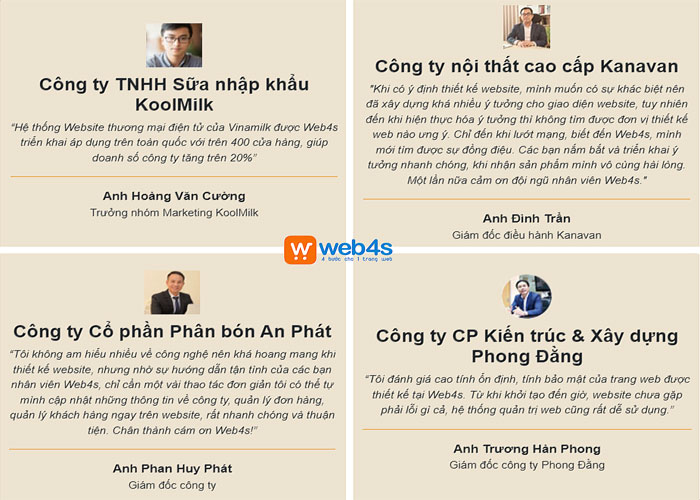 Một số phản hồi đánh giá từ đối tác/khách hàng